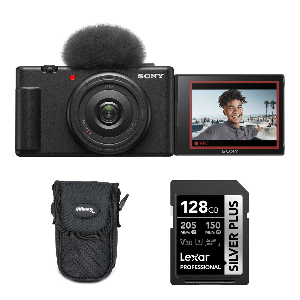 Цифровая камера Sony ZV-1F Vlogging Camera with Accessory Kit (Black)
Цифровая камера Sony ZV-1F Vlogging Camera with Accessory Kit (Black)