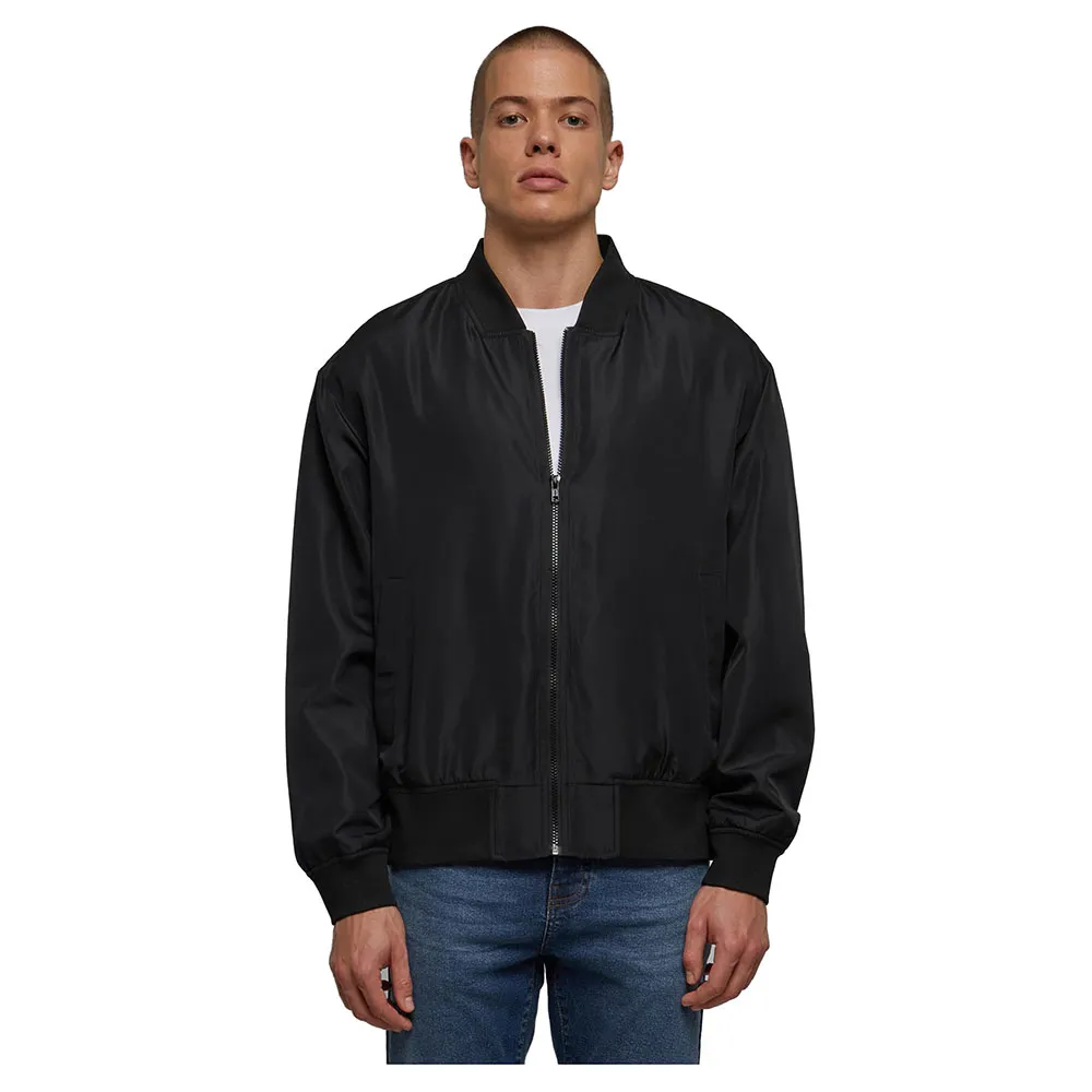 Куртка Urban Classics Recycled bomber, черный
Куртка Urban Classics Recycled bomber, черный