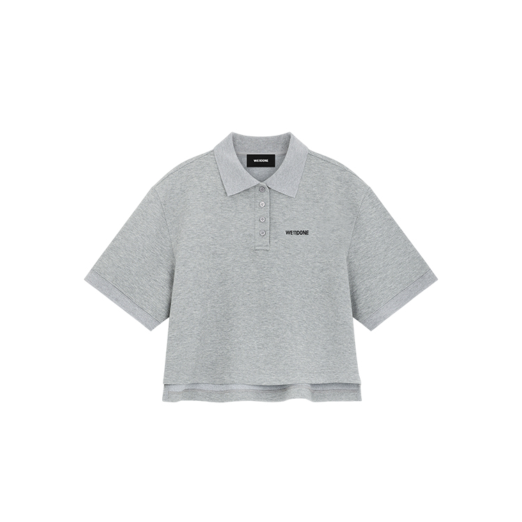 Поло с логотипом WE11DONE, серый
Поло с логотипом WE11DONE, серый