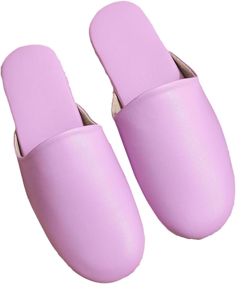 Домашние тапочки Yafirgeer из натуральной кожи для женщин и мужчин, роскошные однотонные сандалии, противоскользящие, для дома и улицы, фиолетовый
Домашние тапочки Yafirgeer из натуральной кожи для женщин и мужчин, роскошные однотонные сандалии, противоскользящие, для дома и улицы, фиолетовый