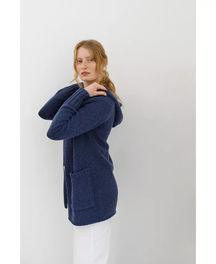 Женское пальто с капюшоном в крапинку Celtic & Co., синий
Женское пальто с капюшоном в крапинку Celtic & Co., синий