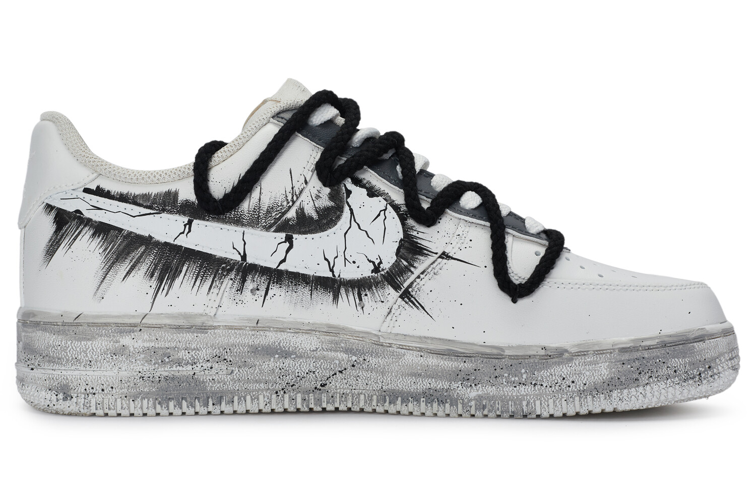 Мужские кроссовки для скейтбординга Nike Air Force 1, Black/White
Мужские кроссовки для скейтбординга Nike Air Force 1, Black/White