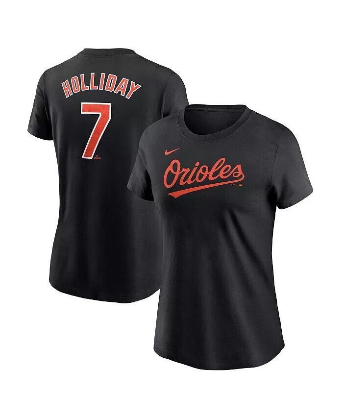 Черная женская футболка Jackson Holliday Baltimore Orioles Fuse Name Number Nike, черный
Черная женская футболка Jackson Holliday Baltimore Orioles Fuse Name Number Nike, черный