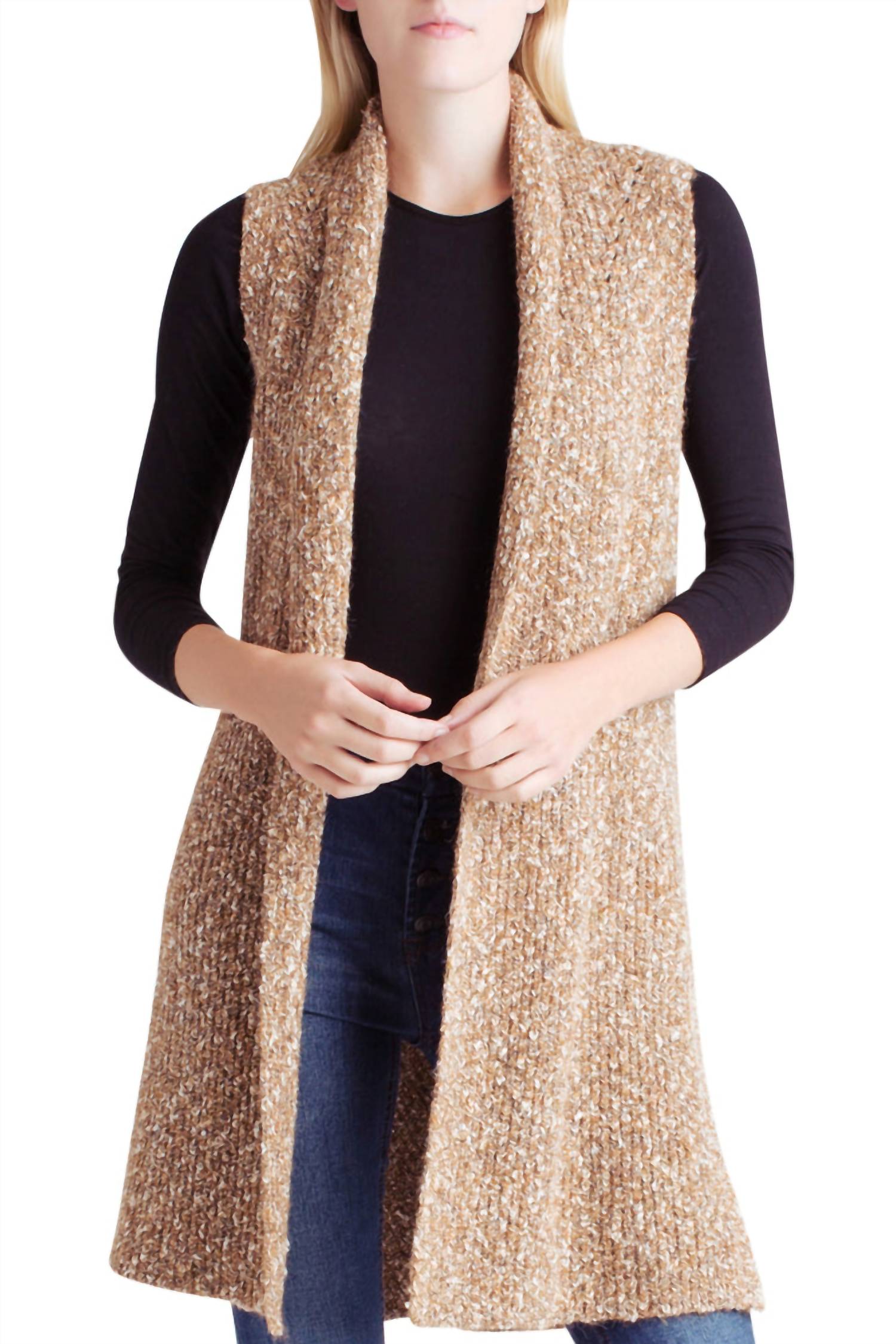 Жилет-свитер из хлопкового твида коричневого цвета Kensie, Коричневый, Жилет-свитер из хлопкового твида коричневого цвета Kensie
Жилет-свитер из хлопкового твида коричневого цвета Kensie, Коричневый, Жилет-свитер из хлопкового твида коричневого цвета Kensie