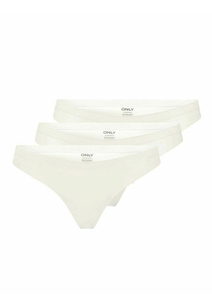 Стринги STRING 3ER PACK NAHTLOSE ONLY, молочный
Стринги STRING 3ER PACK NAHTLOSE ONLY, молочный