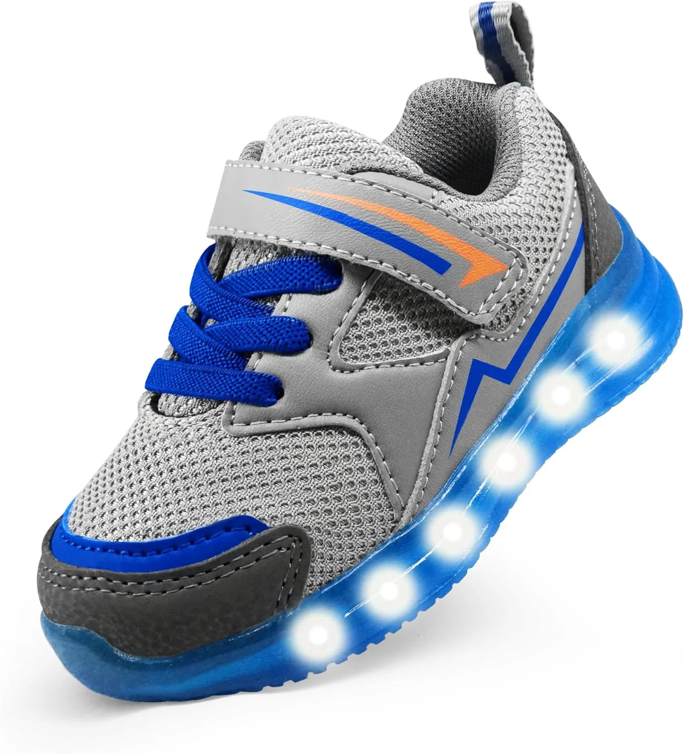 Детские кроссовки Floranate с подсветкой для мальчиков и девочек, светящиеся LED, легкие для прогулок и тенниса, для малышей и маленьких детей, серый
Детские кроссовки Floranate с подсветкой для мальчиков и девочек, светящиеся LED, легкие для прогулок и тенниса, для малышей и маленьких детей, серый