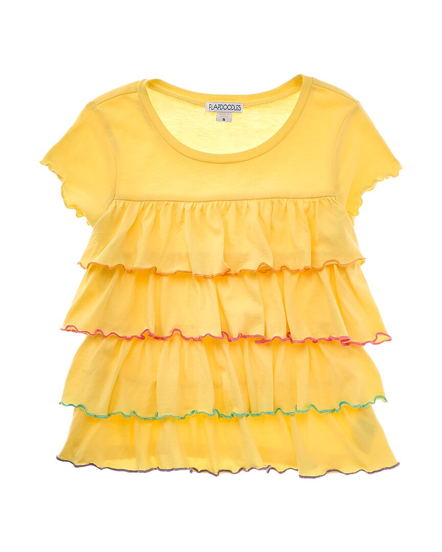 Flapdoodles Многоярусный топ с рюшами, желтый
Flapdoodles Многоярусный топ с рюшами, желтый