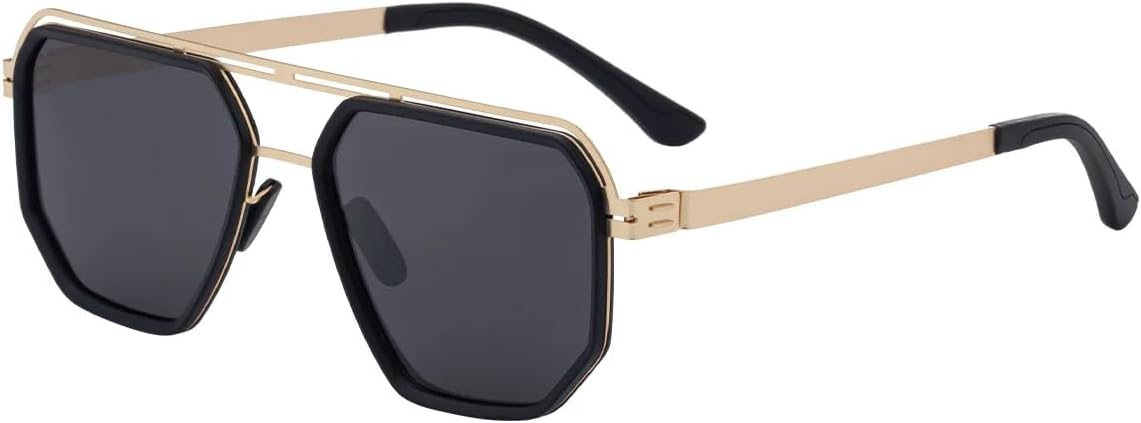 Солнцезащитные очки для мужчин, без винтов, премиум-класса, солнцезащитные зеркала, зеркала с защитой от солнца Ocean, для вождения на открытом воздухе TVTBBVV, Gold Black
Солнцезащитные очки для мужчин, без винтов, премиум-класса, солнцезащитные зеркала, зеркала с защитой от солнца Ocean, для вождения на открытом воздухе TVTBBVV, Gold Black