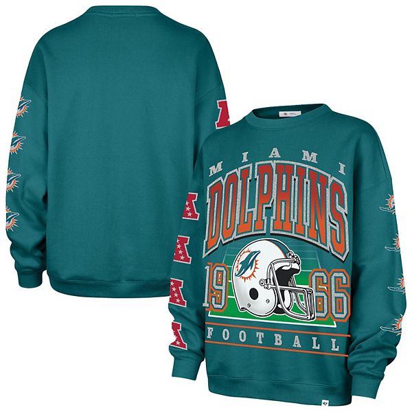 Женский оверсайз свитшот '47 aqua Miami Dolphins 47 Brand
Женский оверсайз свитшот '47 aqua Miami Dolphins 47 Brand