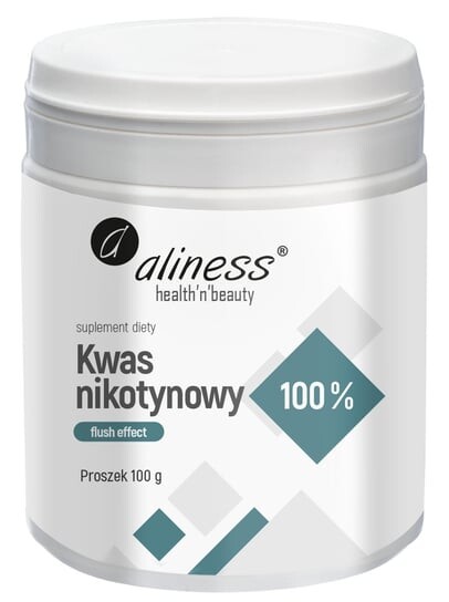 Aliness, Никотиновая кислота порошок, 100 г
Aliness, Никотиновая кислота порошок, 100 г