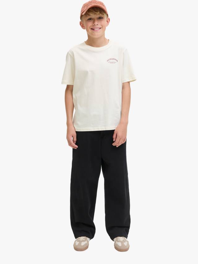 Футболка для детей с брендовым принтом Jack & Jones, Antique White
Футболка для детей с брендовым принтом Jack & Jones, Antique White