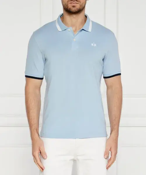 Футболка поло Slim fit La Martina, синий
Футболка поло Slim fit La Martina, синий