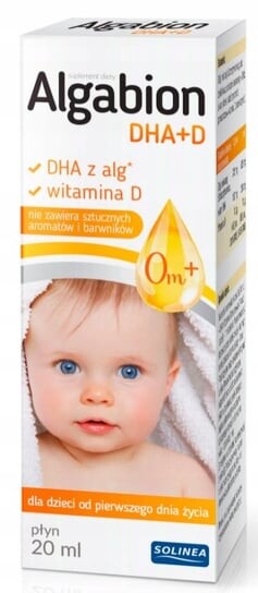 Solinea, Альгабион Дха+д, капли для детей, 20 мл
Solinea, Альгабион Дха+д, капли для детей, 20 мл