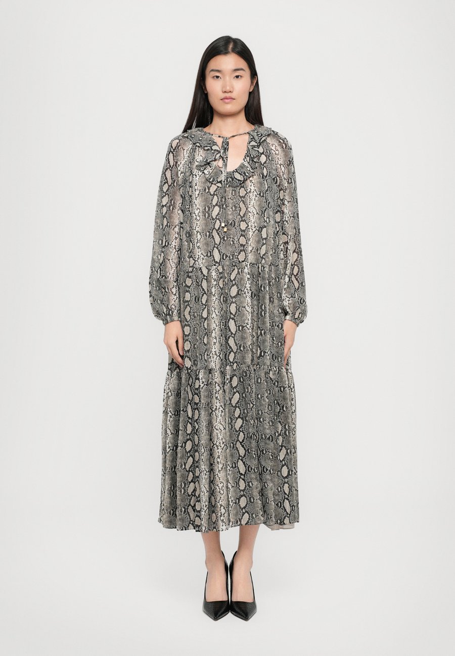 Платье MICHAEL Michael Kors RUFFLE NECK , Soft Ecru/Light Brown
Платье MICHAEL Michael Kors RUFFLE NECK , Soft Ecru/Light Brown