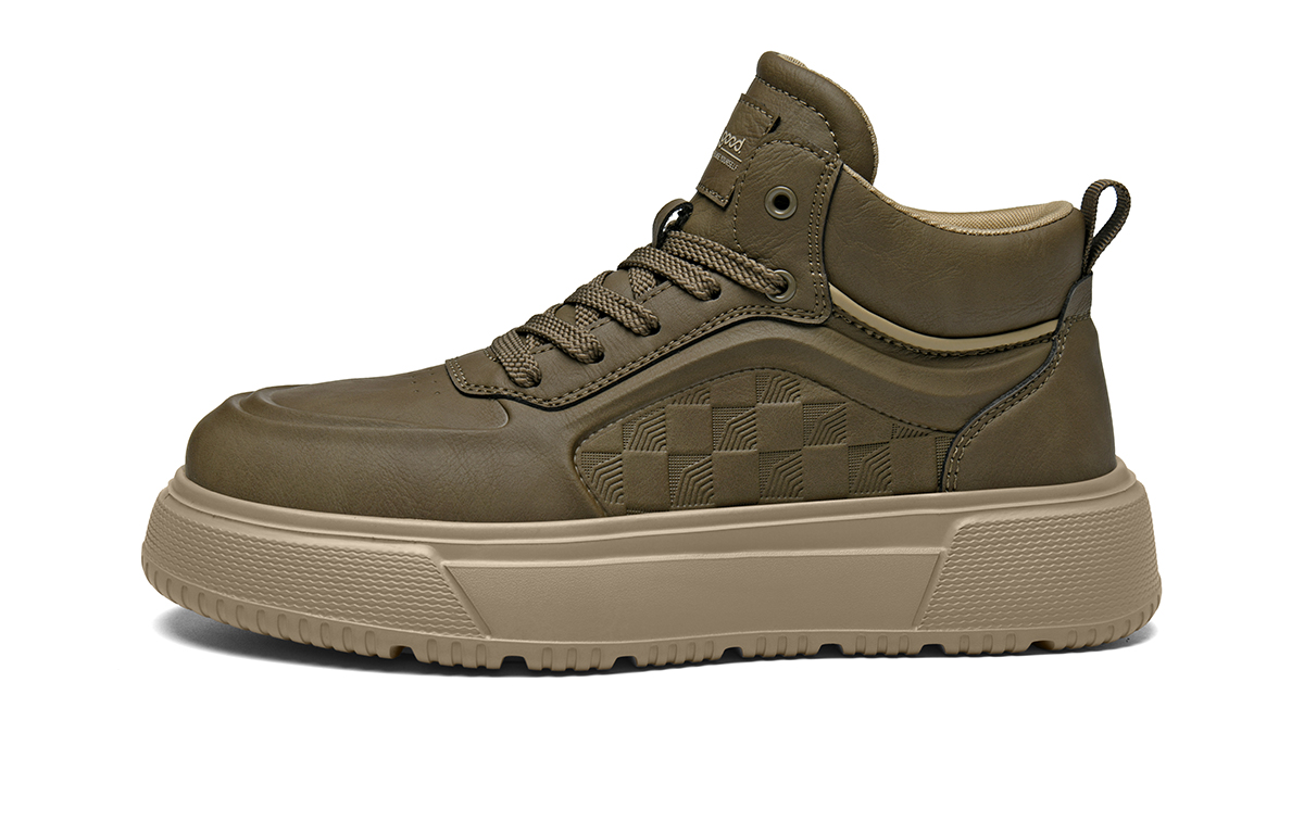 HLA Высокие скейтерские кроссовки мужские хаки, цвет Khaki
HLA Высокие скейтерские кроссовки мужские хаки, цвет Khaki