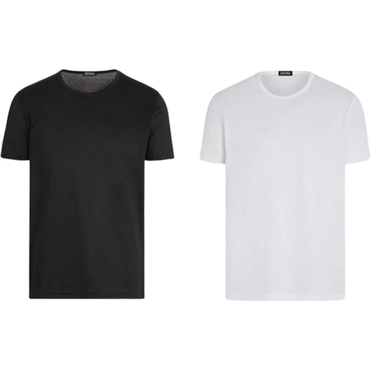 Ermenegildo Zegna Футболка мужская белая+black
Ermenegildo Zegna Футболка мужская белая+black