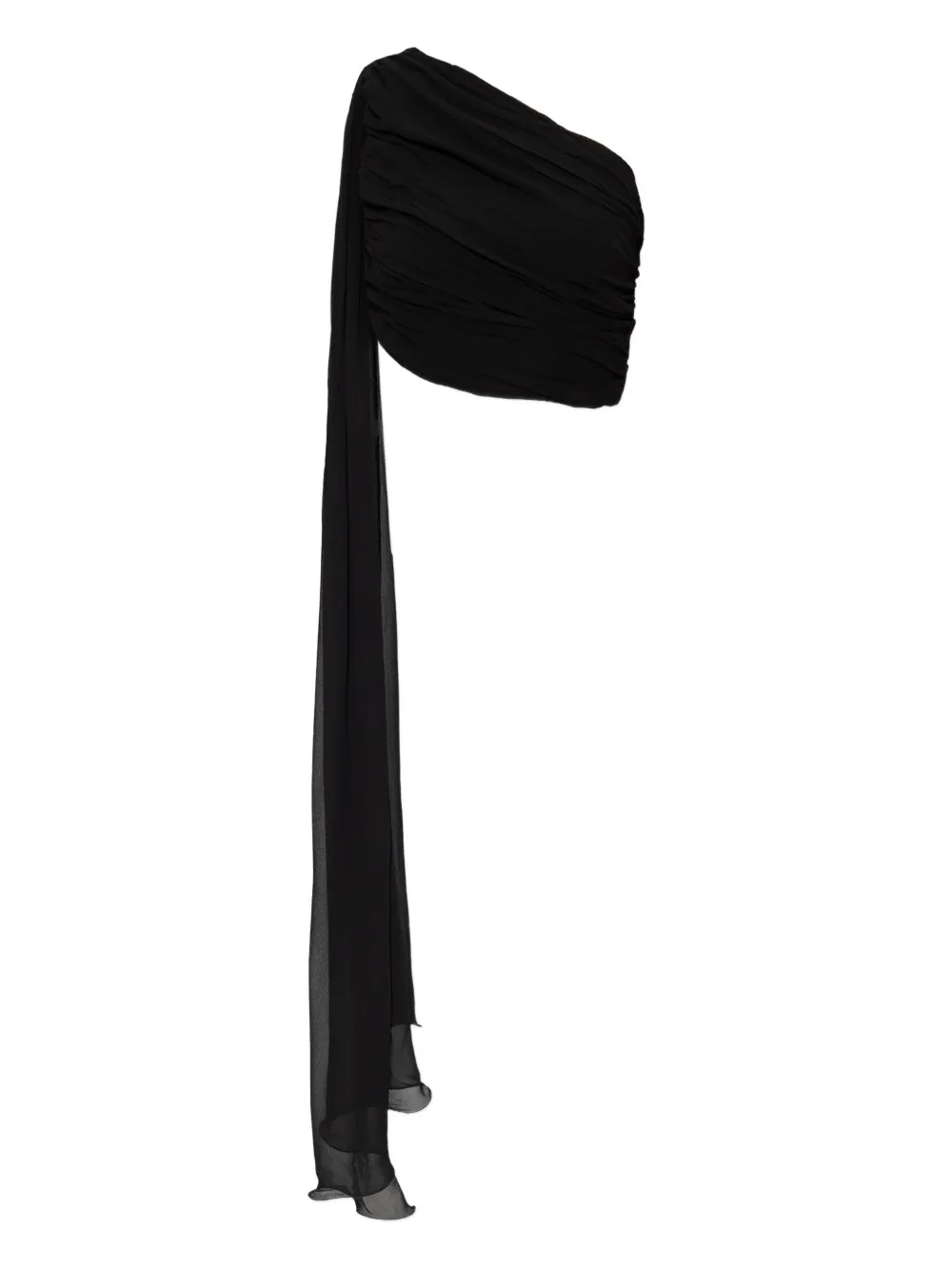 Топ Solene с драпировкой на одно плечо Posse, черный
Топ Solene с драпировкой на одно плечо Posse, черный