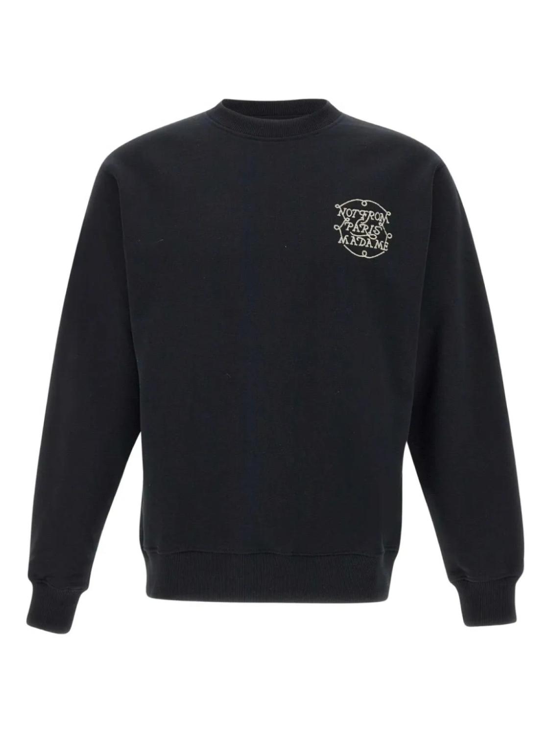 Толстовка Drôle De Monsieur с вышивкой, черный
Толстовка Drôle De Monsieur с вышивкой, черный