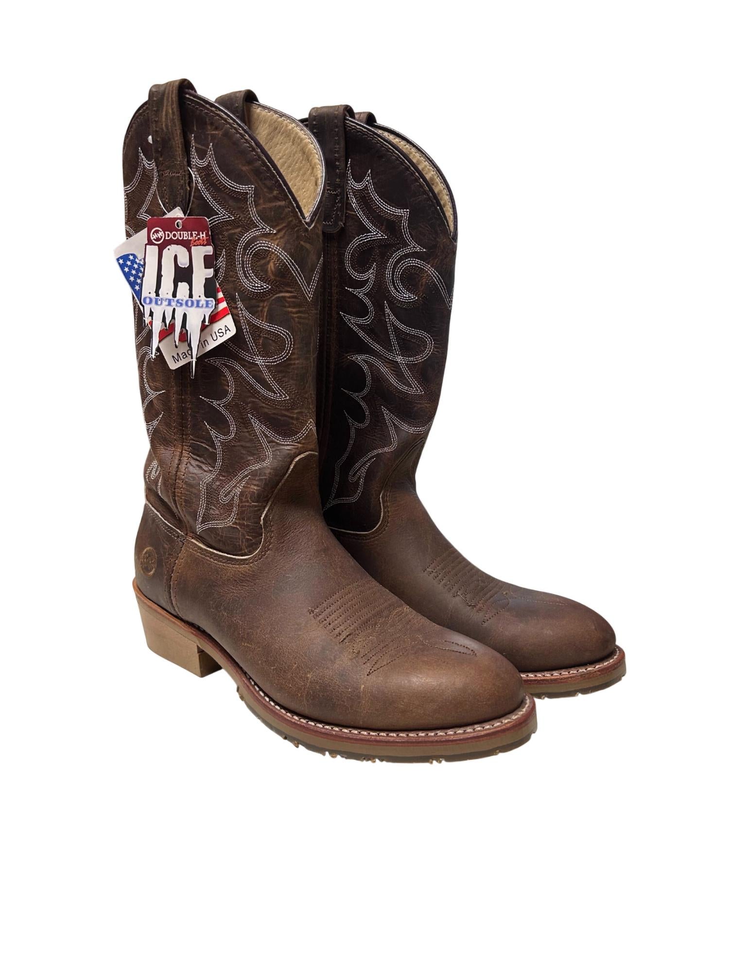 Мужские вестерн-ботинки Dylan Ice Work коричневого цвета Double-H Boots, коричневый
Мужские вестерн-ботинки Dylan Ice Work коричневого цвета Double-H Boots, коричневый