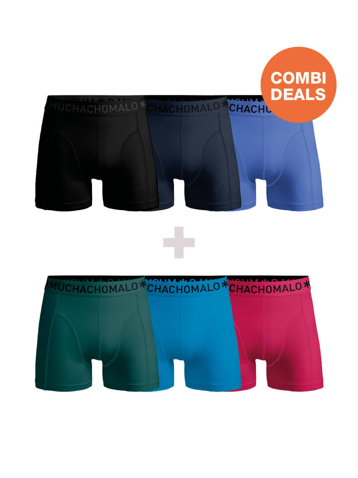 Трусы боксеры Muchachomalo 6er-Set: Boxershort, цвет Mehrfarbig - für Herren
Трусы боксеры Muchachomalo 6er-Set: Boxershort, цвет Mehrfarbig - für Herren
