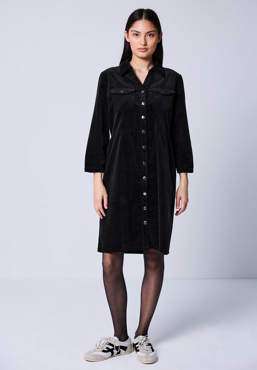 Платье Street One Studio Shirt dress, Schwarz/Black
Платье Street One Studio Shirt dress, Schwarz/Black