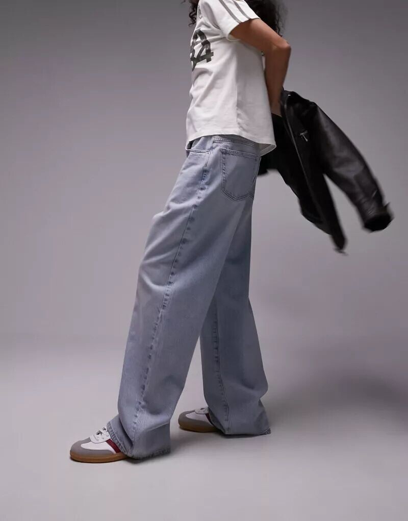 Винтажные отбеливающие джинсы Topshop Column
Винтажные отбеливающие джинсы Topshop Column