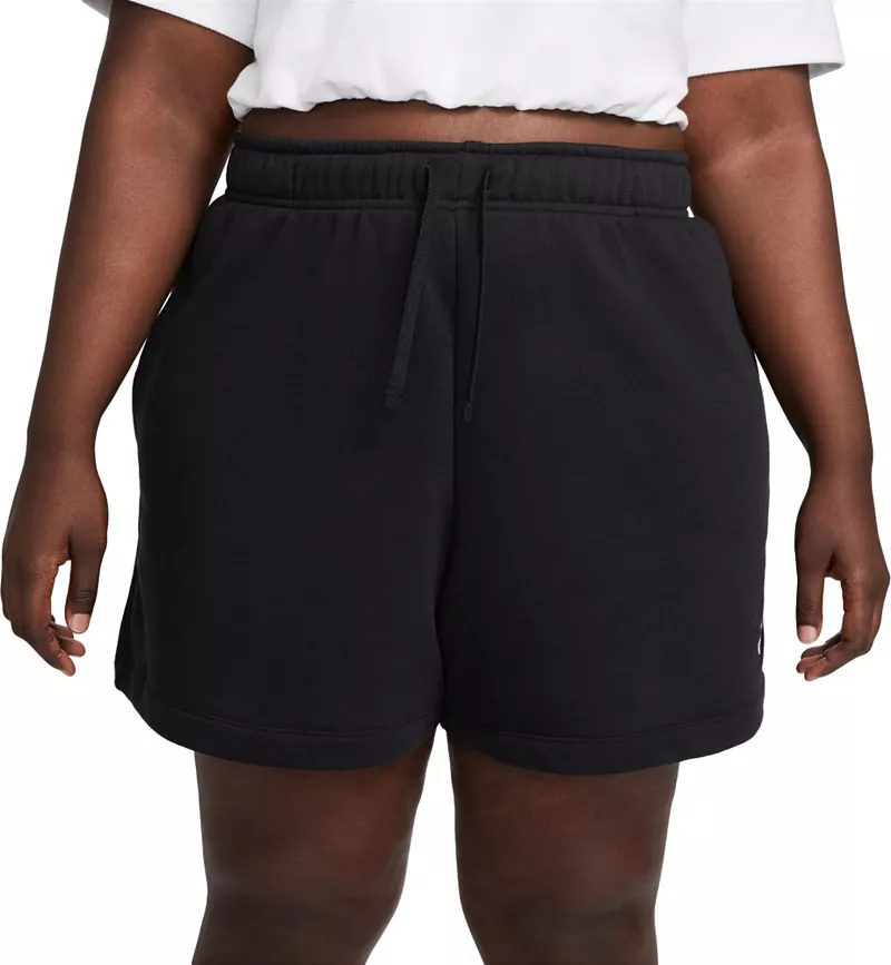 Женские флисовые шорты Nike Sportswear Club со средней посадкой (большие размеры), черный
Женские флисовые шорты Nike Sportswear Club со средней посадкой (большие размеры), черный