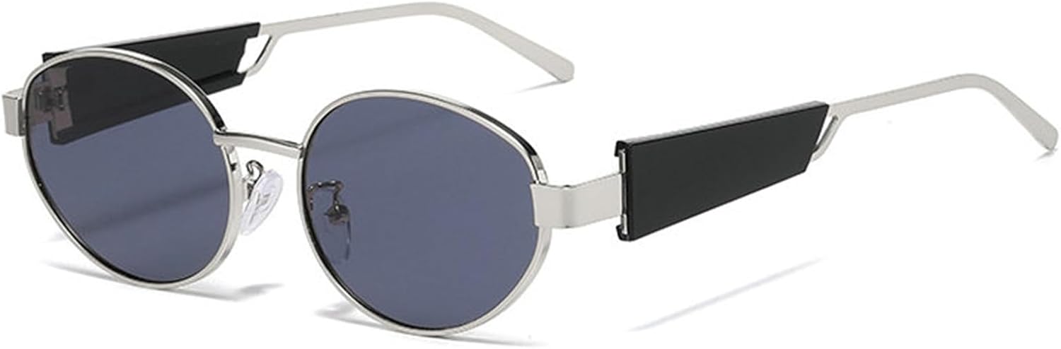 Солнцезащитные очки Willochra Fashion Oval для женщин, роскошная металлическая оправа, модные зеленые солнцезащитные очки для мужчин, классические винтажные круглые очки UV400, C2
Солнцезащитные очки Willochra Fashion Oval для женщин, роскошная металлическая оправа, модные зеленые солнцезащитные очки для мужчин, классические винтажные круглые очки UV400, C2