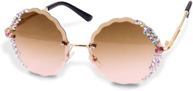 Большие круглые солнцезащитные очки без оправы для женщин, модные пляжные солнцезащитные очки, женские очки без металлической оправы с линзами, ограненными алмазным методом generic, 4
Большие круглые солнцезащитные очки без оправы для женщин, модные пляжные солнцезащитные очки, женские очки без металлической оправы с линзами, ограненными алмазным методом generic, 4