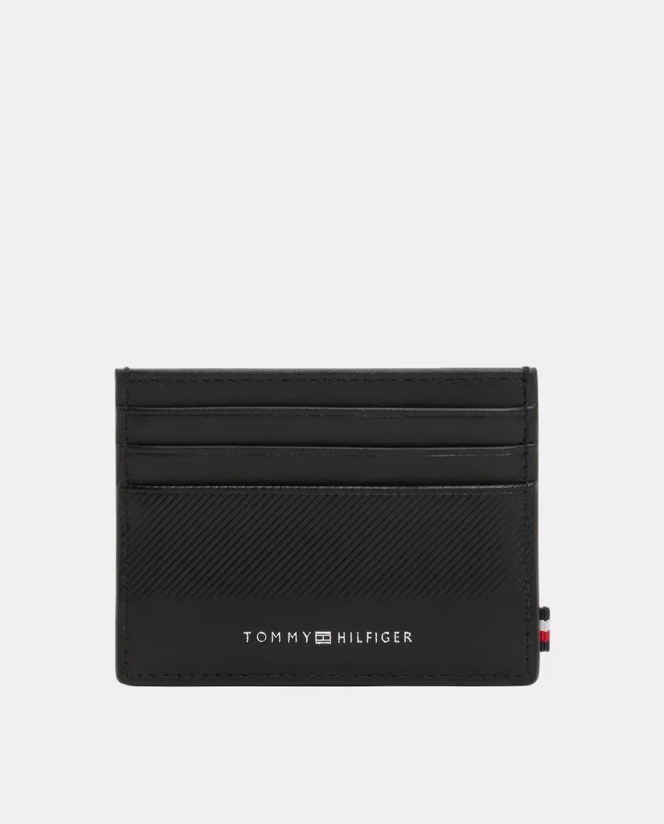 Мужской кожаный визитник с корпоративным дизайном и множеством отделений для карт Tommy Hilfiger, черный
Мужской кожаный визитник с корпоративным дизайном и множеством отделений для карт Tommy Hilfiger, черный