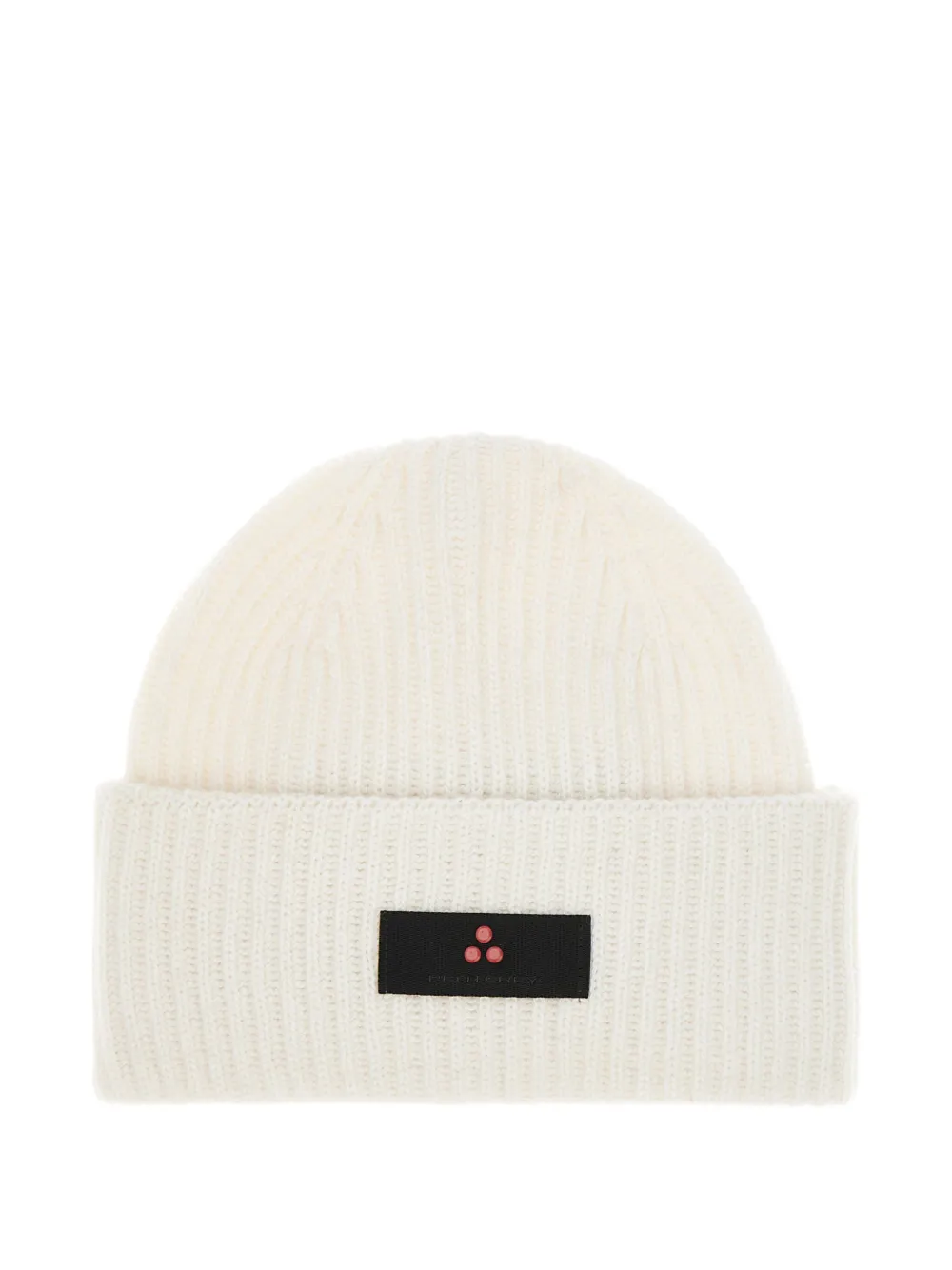 Ребристая шапка-бини с логотипом Peuterey, белый
Ребристая шапка-бини с логотипом Peuterey, белый