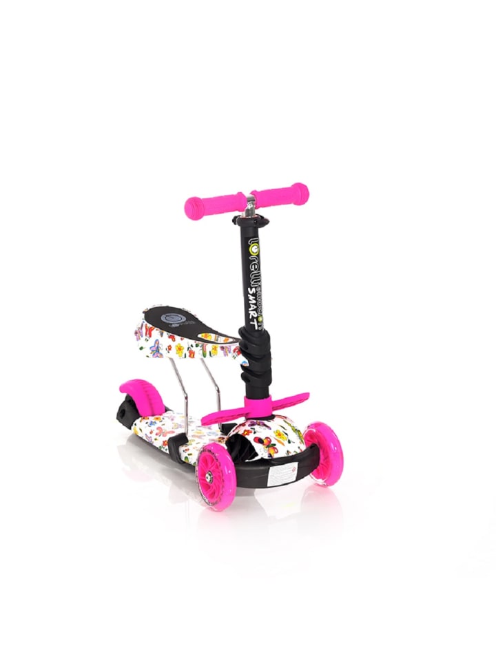 Lorelli Детский самокат Smart 2 в 1, розовый
Lorelli Детский самокат Smart 2 в 1, розовый