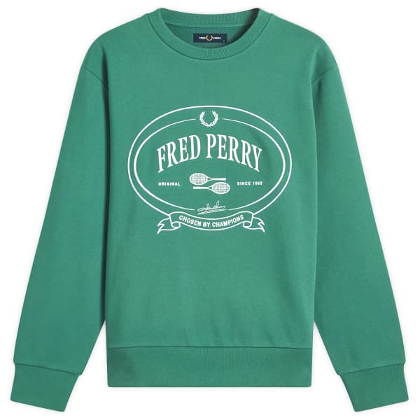 Толстовка «Выбрано чемпионами» Fred Perry, sport зеленый
Толстовка «Выбрано чемпионами» Fred Perry, sport зеленый