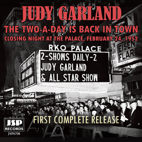 CD диск Garland, Judy: The Two-a-day Is Back In Town: Closing Night At The Palace
CD диск Garland, Judy: The Two-a-day Is Back In Town: Closing Night At The Palace