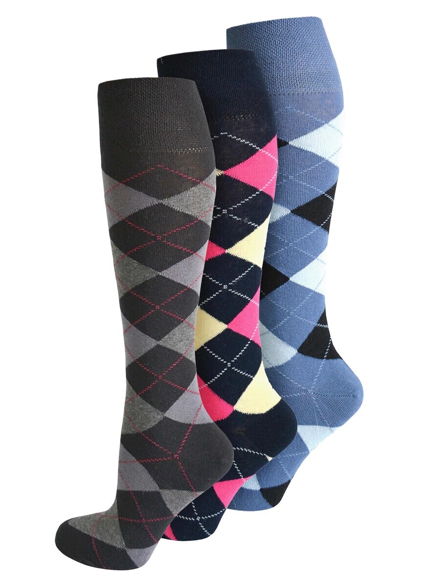 Высокие носки Normani KARO, синий/коричневый/черный
Высокие носки Normani KARO, синий/коричневый/черный