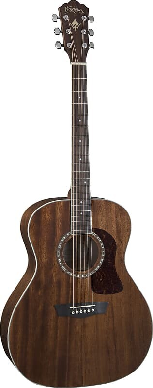 Акустическая гитара Washburn HG12S Natural Mahogany Top Acoustic Guitar 
Акустическая гитара Washburn HG12S Natural Mahogany Top Acoustic Guitar