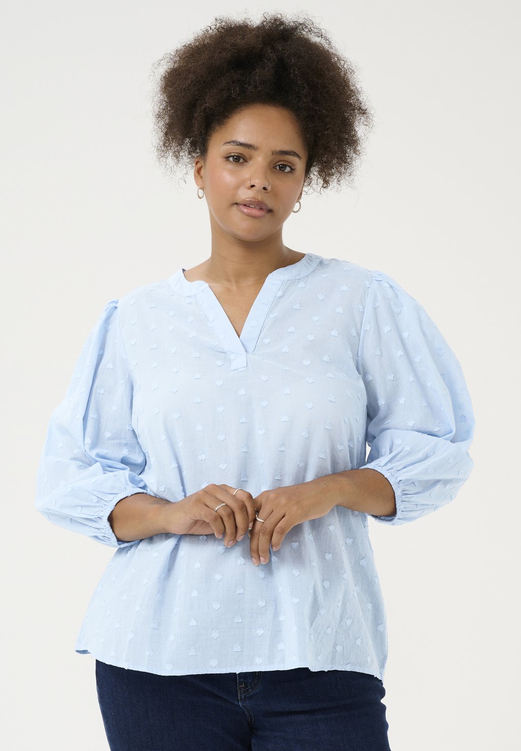 Блуза KCJOLANA Kaffe Curve, светло-голубой
Блуза KCJOLANA Kaffe Curve, светло-голубой