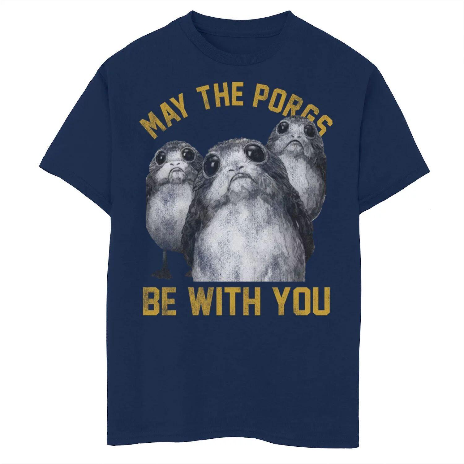 Футболка с рисунком «Звездные войны, пусть порги будут с тобой» для мальчиков 8–20 лет Star Wars
Футболка с рисунком «Звездные войны, пусть порги будут с тобой» для мальчиков 8–20 лет Star Wars