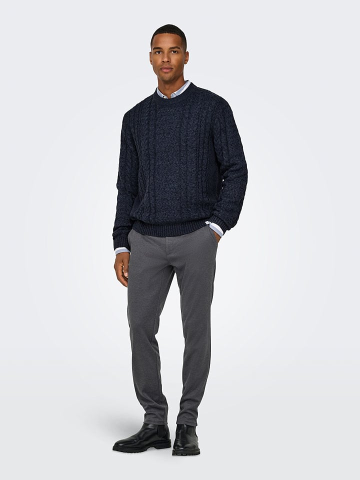 Чинос ONLY & SONS, темно-синий
Чинос ONLY & SONS, темно-синий