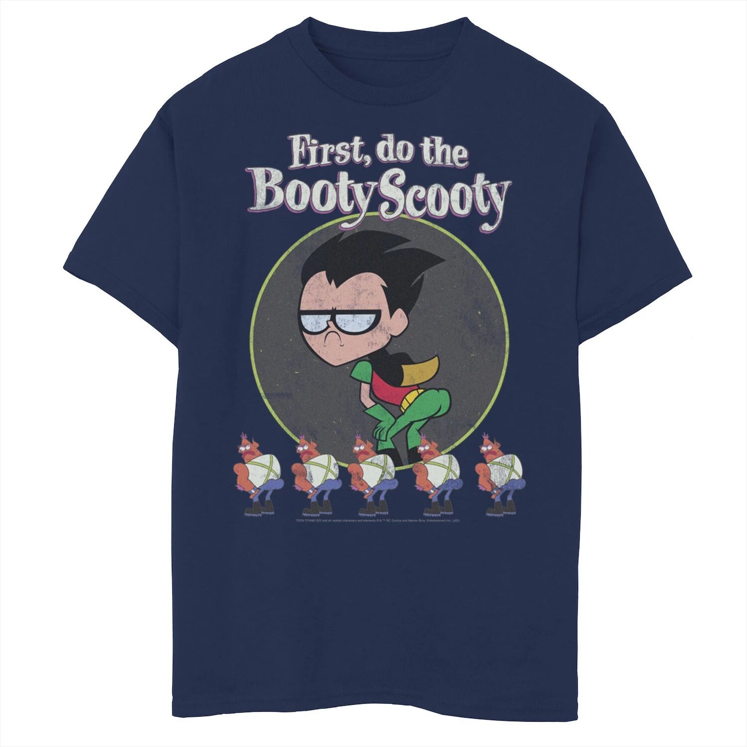 Комиксы DC для мальчиков 8–20 лет с графикой «Юные титаны, вперед!» Футболка Robin First Do The Booty Scooty с рисунком Licensed Character
Комиксы DC для мальчиков 8–20 лет с графикой «Юные титаны, вперед!» Футболка Robin First Do The Booty Scooty с рисунком Licensed Character