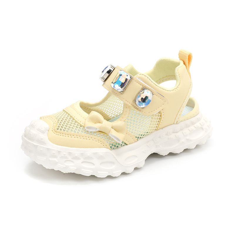 Противоскользящие легкие амортизирующие детские сандалии для детей FCMM, желтый
Противоскользящие легкие амортизирующие детские сандалии для детей FCMM, желтый