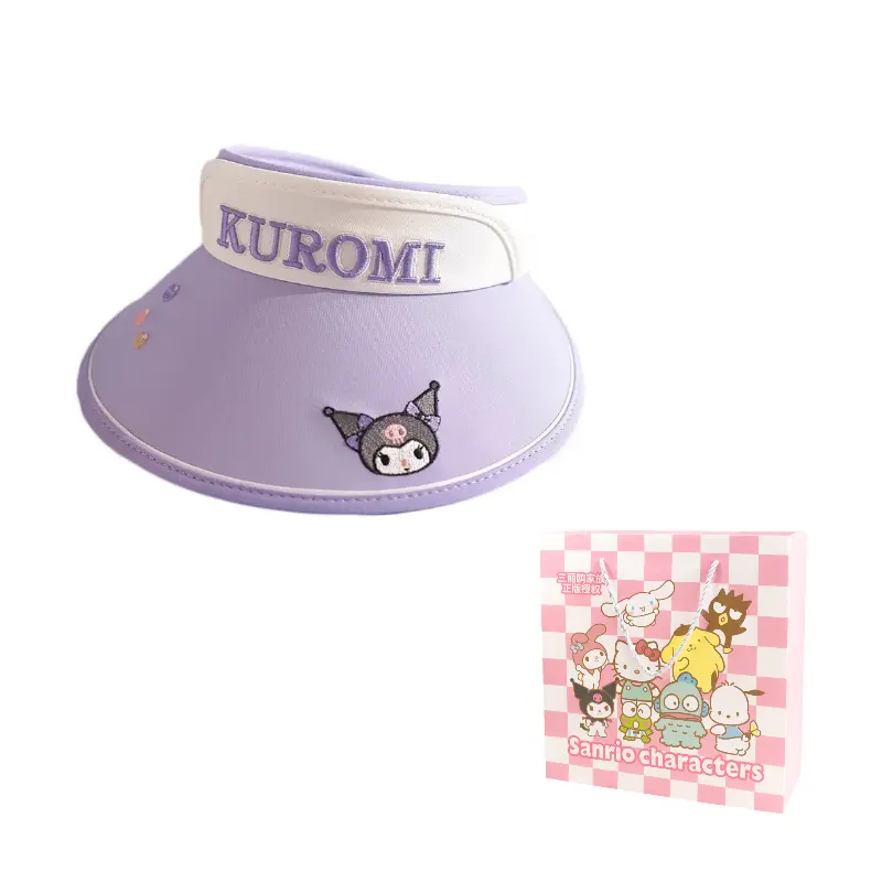 Sanrio Кепка детская солнцезащитная из полиэстера, Kulomi sun protection hat
Sanrio Кепка детская солнцезащитная из полиэстера, Kulomi sun protection hat