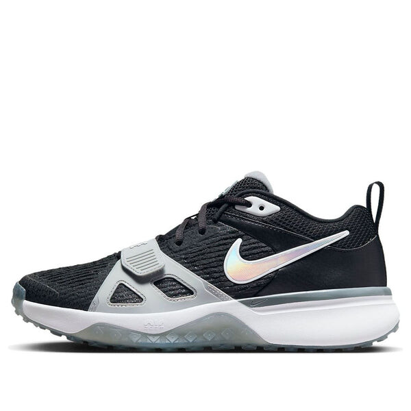Кроссовки air zoom diamond elite turf 'black iridescent' Nike, черный 
Кроссовки air zoom diamond elite turf 'black iridescent' Nike, черный