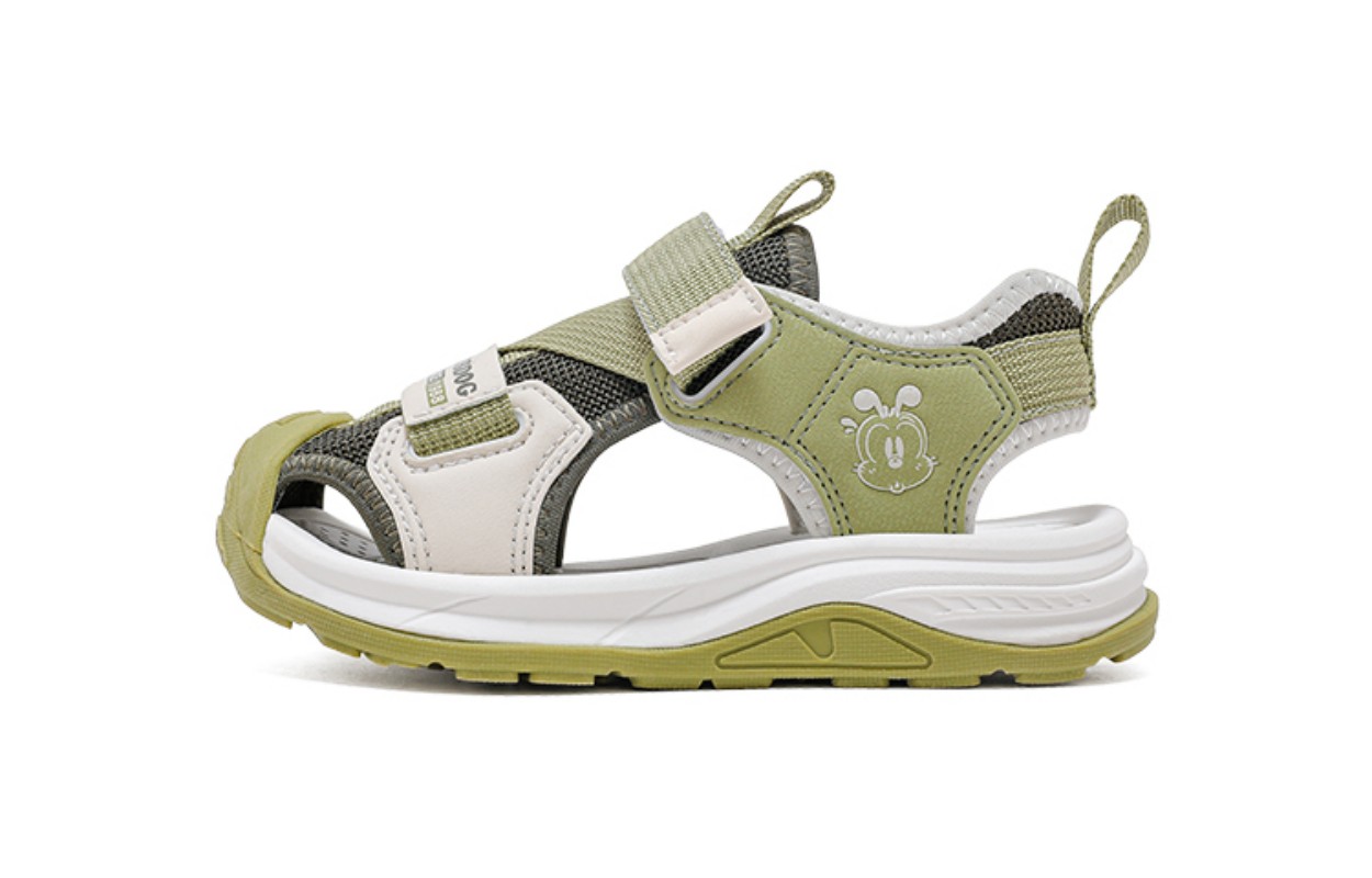 Детские сандалии с низким верхом, противоскользящей амортизацией, износостойкие, с отскоком, легкие и амортизирующие. BOBDOG, зеленый
Детские сандалии с низким верхом, противоскользящей амортизацией, износостойкие, с отскоком, легкие и амортизирующие. BOBDOG, зеленый