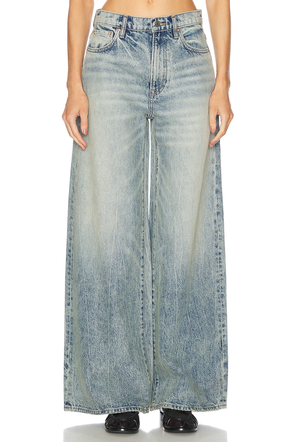 Luna Mid Rise Baggy Джинсы Grlfrnd, Whistler
Luna Mid Rise Baggy Джинсы Grlfrnd, Whistler