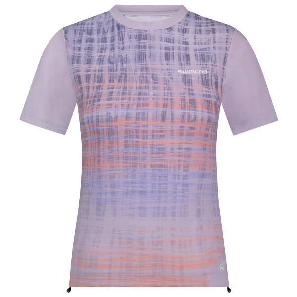 Женская веломайка Spazio с короткими рукавами и принтом Shimano, сиреневый
Женская веломайка Spazio с короткими рукавами и принтом Shimano, сиреневый