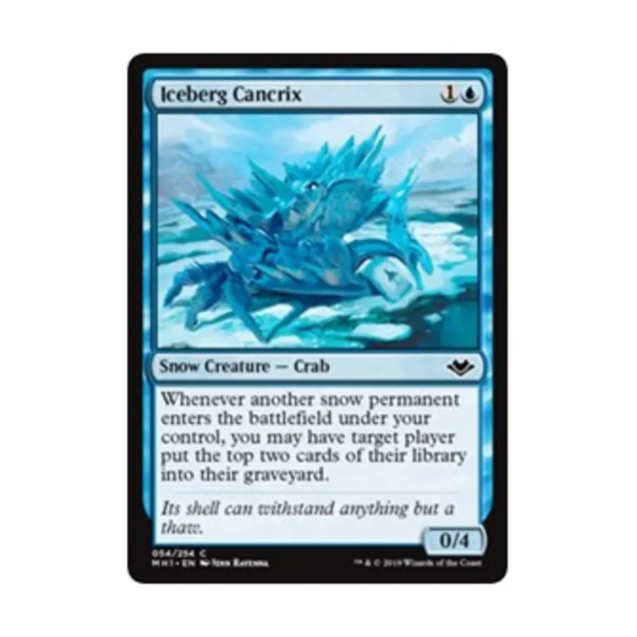 CCG Айсберг Канкрикс (К), MTG - Modern Horizons
CCG Айсберг Канкрикс (К), MTG - Modern Horizons