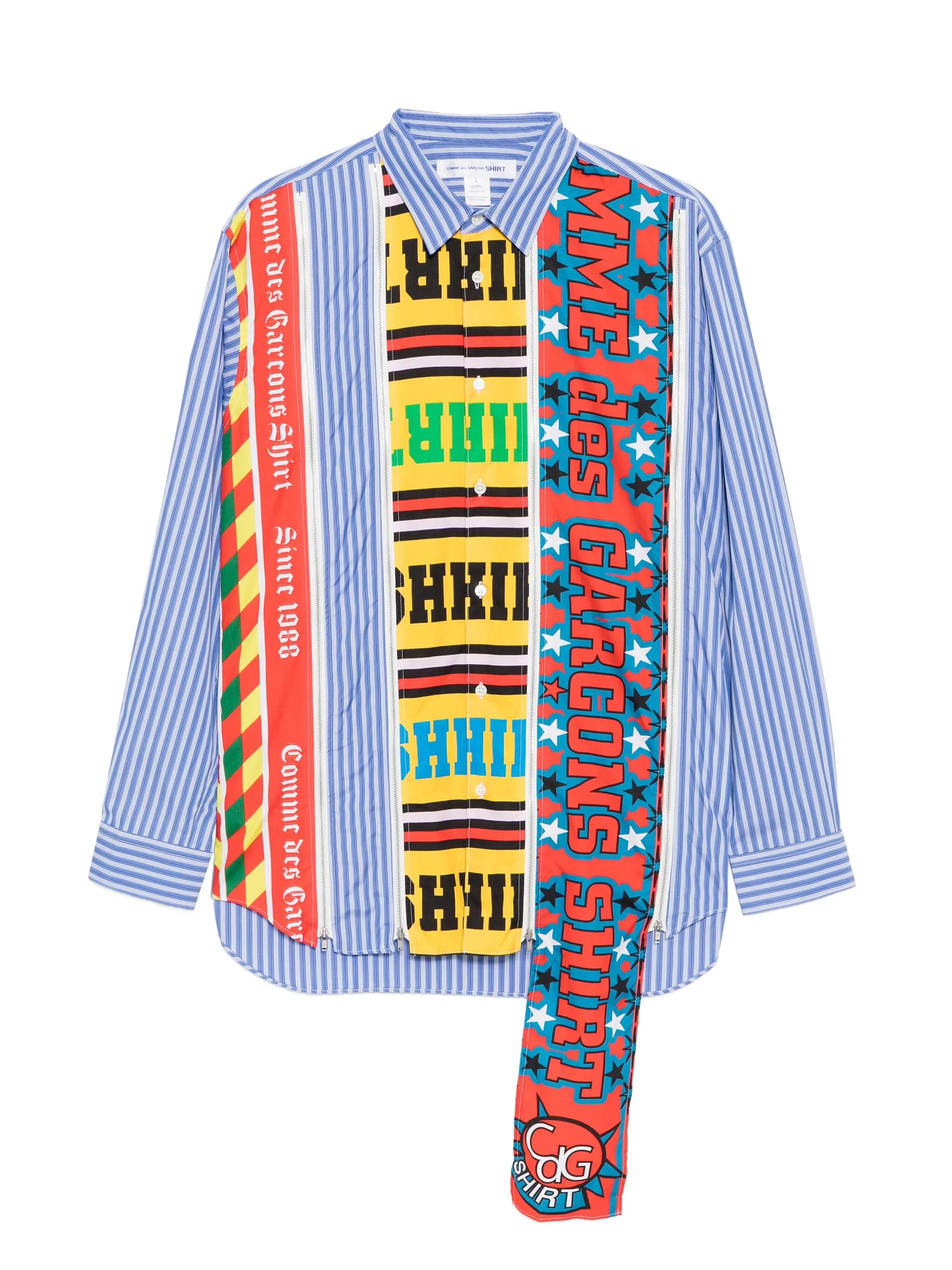 Рубашка с принтом Comme Des Garçons Shirt, синий
Рубашка с принтом Comme Des Garçons Shirt, синий