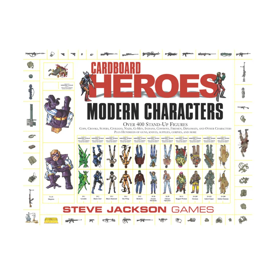 Современные персонажи, Cardboard Heroes
Современные персонажи, Cardboard Heroes