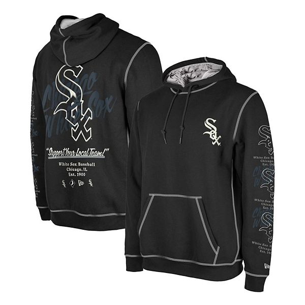 Мужской черный худи Chicago White Sox team split New Era
Мужской черный худи Chicago White Sox team split New Era